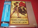 PEDRO ITURRALDE feat. Paco De Lucia FLAMENCO JAZZ MPS JAPAN LP + OBI STRIPE