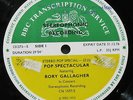 RORY GALLAGHER Pop Spectacular #22 IN CONCERT 1972 LP BBC Transcription VG