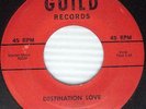 JAN DAVIS Destination Love / She Told Me 1958 ROCKABILLY 45 Guild 1900 w265 HEAR