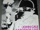JOHN CALE original 1979 AUTOGRAPHED vinyl live album SABOTAGE/LIVE