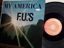 F.U.'S LP My America XCLAIM #5 PUNK hardcore KBD BOSTON HARDCORE SS Decontrol