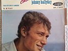 JOHNNY HALLYDAY CHANTE JOHNNY HALLYDAY RARE ORIGINAL 45 T  EP VOGUE EPL 7 894