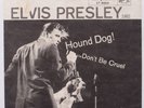 ELVIS PRESLEY: Hound Dog / Don’t Be Cruel RCA PS 45 ONLY 47-6004