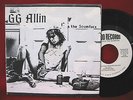 GG ALLIN & THE SCUMFUCS 4 Song EP 1985 I Wanna Rape You 7