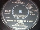Billy Fury. Beyond The Shadow Of A Doubt. 1967 UK Parlophone. Northern Soul .