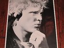 BILLY IDOL Generation X Face RARE 1970’s VINTAGE B/W PUNK POSTER