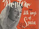 Germaine MONTERO Sings folk songs of Spain US 10