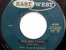 GLOWTONES 45 Girl I Love / Ping Pong DOO WOP 1957 East West w1848