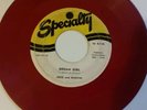 Jesse And Marvin-Dream Girl/Daddy Loves Baby-Red Vinyl-Specialty Records-Doo Wop