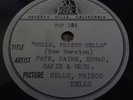 ALICE FAYE JUNE HAVOC Hello Frisco Hello Unreleased 6 Test Pressings 78 RPM '43
