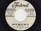 '57 Gal R&B Shouter/Doowop TINY TOPSY/CHARMS Come On, Come On/Ring Around HEAR