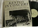 STAN KENTON In Concert 1956 Carl Fontana Mel Lewis Sam Noto Bill Perkins 2 LP