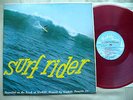 PUA ALMEIDA & HIS POLYNESIANS- SURF RIDER RARE 1960 HAWAIIAN SURF LP RED VINYL