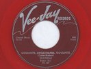 SPANIELS: Goodnite, Sweetheart, Goodnite / You Don't Move Me 45 (red wax, clean