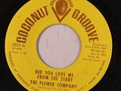 FLOWER COMPANY: Did You Love Me From The Start / Hey Joe 45 (Michigan) rare Roc