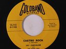 JAY CHEVALIER: Castro Rock / Mona 45 rare Rockabilly