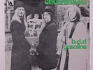 GROUNDHOGS: B.d.d. / Gasoline 45 (France, PS light sticker residue oc, store ta