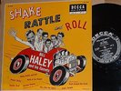 Bill Haley + His Comets - Shake,Rattle and Roll Rare 1955 10-inch Rockabilly Lp