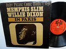 MEMPHIS SLIM Willie Dixon in PARIS LP Baby Please Come Home 1969 Blues