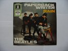 Single7nch 45U/min 1966 Beat/Pop The Beatles Paperback Writer-Brillenwerbung