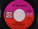 KANE TRIPLETS: Mission Impossible / How Are Things In California 45 (rubber sta