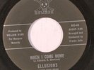 ELLUSIONS: Tracks / When I Come Home 45 (# wol) rare Rock & Pop