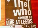 LIVE AT LEEDS ** THE WHO ** UK  ** COMES WITH 11 INSERTS + POSTER
