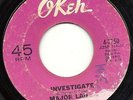 NORTHERN SOUL Major Lance - Investigate / Little Young Lover LISTEN