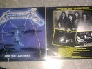 METALLICA - RIDE THE LIGHTNING   - ORIGINAL 1989 VINYL RECORD