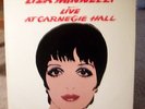 LIZA MINNELLI-LIVE AT CARNEGIE HALL-RARE 1981 2LP SET-ANDY WARHOL COVER ART-NM