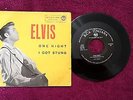 ELVIS PRESLEY Rca Italiana 45N 0726 One Night (Yellow Cover)