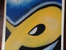 Big Daddy Kane Set It Off Custom Art Signed Marley Marl The Juice Crew Rare No3