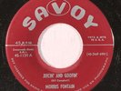 MORRIS FONTAIN: Juicin' And Goofin' / Cryin' My Heart Out 45 Blues & R&B