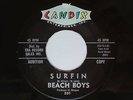 1962 Rock 45 BEACH BOYS Surfin’ / Luau  CANDIX 301 promo  BRIAN WILSON  LISTEN