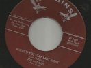 ROCKABILLY--JOE HUDGINS- WHERE'D YOU STAY LAST NIGHT  --HEAR BOTH - 1958 ROBBINS