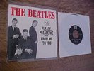 BEATLES 45 1963 Please Please Me From Me To You VJ  581 Picture Sleeve VG+