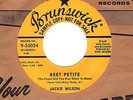 JACKIE WILSON 45 Reet Petite BRUNSWICK 55024 yellow promo
