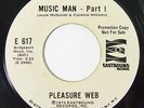 PLEASURE WEB Music Man 45 on Eastbound 70s Ohio Funk