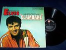 ELVIS PRESLEY LP ORIGINAL CLAMBAKE UK STEREO FIRST PRESS VG/VG/CONDITION