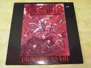 KREATOR - Pleasure to Kill LP 1986 Vinyl Erstauflage