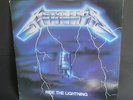 LP Vinyl Metallica - Ride the Lightning  OIS Music for Nations London MFN 27
