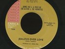 RARE SWEET SOUL 45 JAMES DEE & A PIECE OF THE ACTION (ENRICA) JEALOUS OVER LOVE