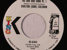 KING COLEMAN: The Boo Boo Song / Rock Gospel Mash 45 Soul