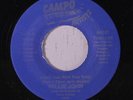 WILLIE JOHN ELLISON: I Don't Just Want Your Body / Instrumental 45 (1st label,
