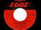 CLASSIC ROCKABILLY-GLENN GARRISON-LODE 106-PONY TAIL GIRL/THE BALLAD OF HANK GO