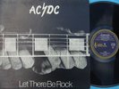 AC/DC 1st Press OZ LP Let there be rock EX ’76 Blue & Yellow Albert Label Roo 