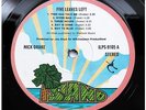 Nick Drake - Five Leaves Left UK - 1969 2nd Press LP 1st Press Cover Variant EX