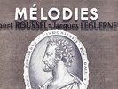 LUMEN - SOUZAY / BONNEAU - MELODIES - ALBERT ROUSSEL / JAQUES LEGUERNEY NM/MINT
