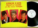 Stray Cats - There's A Rumble At The Roxy Tonight LP   Rare Rockabilly
