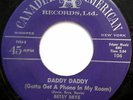 BETSY BRYE 45 Daddy Daddy / Sleep Walk VG++ Teen POP 1959 w2052